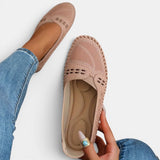 Mocasines para Mujeres | Slip-On Plano con Punta Redonda
