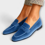 Zapatillas de Terciopelo Louise con Estilo Atemporal