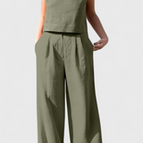 Conjunto Sin Mangas Yvanne Vintage de Verano