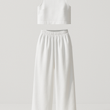 Conjunto Avelina Minimalista en Algodón y Lino Livianos