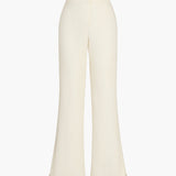 Top liso con pantalón ancho