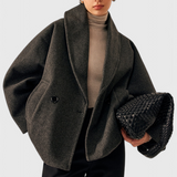 Abrigo Oversized Helena de Tweed