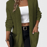 Cardigan de Mezcla de Cachemira Premium Anneliese