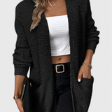 Cardigan de Mezcla de Cachemira Premium Anneliese