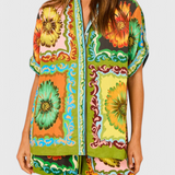 Conjunto de Impresión de Girasol Nicole