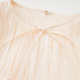 Vestido Mini Aurore con Volantes y Pliegues Completos