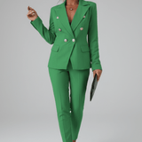 Conjunto de traje de pantalón para mujer