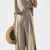 Conjunto de Dos Piezas Lauren de Pierna Ancha