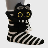 Calcetines de Gato a Rayas Sofia