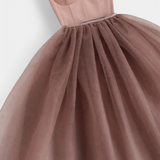 Vestido Maxi de Tul Widya con Corsé