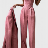Conjunto Evena de 3 Piezas con Corsé Estructurado