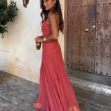 Camila | Vestido Maxi de Malla Elegante