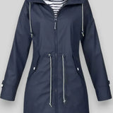 Chaqueta de Lluvia Impermeable y Elegante Aria para Uso Diario