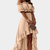 Conjunto de Dos Piezas Off-Shoulder Katja