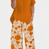 Conjunto Floral de Dos Piezas Aivy con Toque Relajado