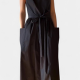 Vestido Dezi Largo Sin Mangas con Tiras Lateral Ajustables