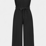 Mono Palazzo Plisado Patrizia con Cuello Halter