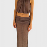 Conjunto Halter de Dos Piezas Zhenya