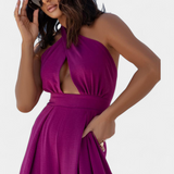 Mono Halter Cruzado Jessica y Pierna Ancha