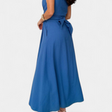 Vestido Camisa Meryl con Botones y Cinturón Ajustable