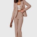 Conjunto de Blazer y Pantalones Rosalind Elegante