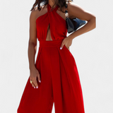 Mono Halter Cruzado Jessica y Pierna Ancha