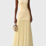 Vestido Maxi Plisado Lola