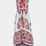 Vestido Floral Boho Chic Chiara con Cintura Ajustable