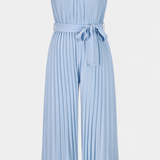 Mono Palazzo Plisado Patrizia con Cuello Halter