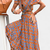 Vestido Maxi Estilo Kinslee con Escote en V