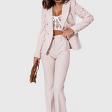 Conjunto de Blazer y Pantalones Rosalind Elegante