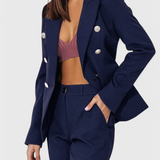 Conjunto de Blazer y Pantalones Rosalind Elegante