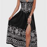 Vestido Boho Zoya con Tirantes