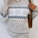 Jersey Elegante con Copo de Nieve