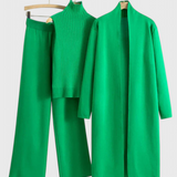 Conjunto de Punto Mahalia de 3 Piezas