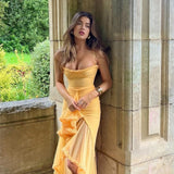 Vestido Corsé Rizado Élodie