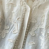 Camisa de Encaje Bordado Prairie