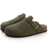 Boro - Sandalias unisex de piel, elegantes y cómodas