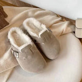 Boro - Sandalias unisex de piel, elegantes y cómodas