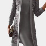Conjunto de Vestido de Encaje de Dos Piezas Freya