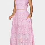 Conjunto de Encaje Floral Romántico Danitza