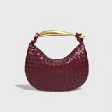 Bolso Gerda Woven con Asa de Oro