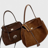 Bolso de Hombro Henna Suede