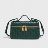 Bolso Mini Woven Milla con Acentos Dorados
