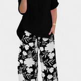 Conjunto Floral de Dos Piezas Aivy con Toque Relajado