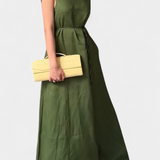 Vestido sin mangas Rosetta con lazo ajustable