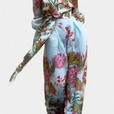 Conjunto de Camisa Impresa y Pantalones Fluidos Sanne Elegante