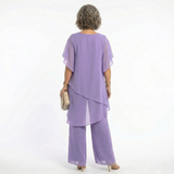 Ainhoa | Conjunto Elegante de Ceremonia Mujer Túnica Asimétrica