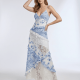 Vestido Maxi Azul