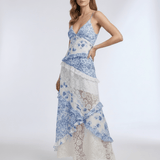 Vestido Maxi Azul